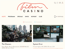 Tablet Screenshot of filmcasino.at